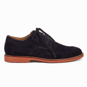 Cartland Suede Derby Shoes - Navy Blue